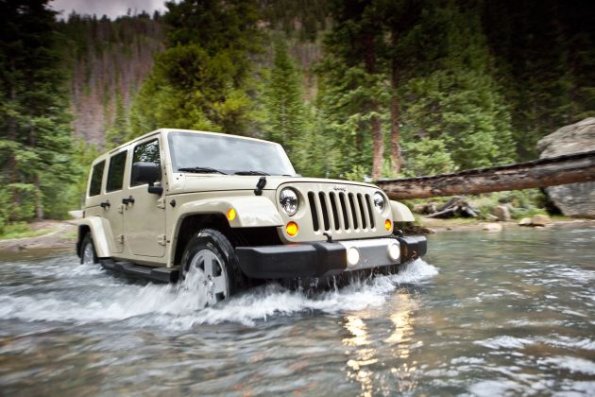 Im Geländer unterwegs: der Jeep Wrangler