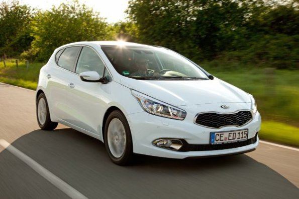 Frontansicht des Kia Ceed 