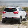 Das Heck des Kia Sportage 