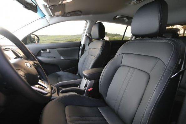 Die erste Sitzreihe im Kia Sportage 