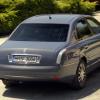 Heckansicht der Limousine Lancia Thesis