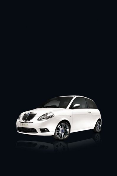 Frontansicht des Lancia Ypsilon