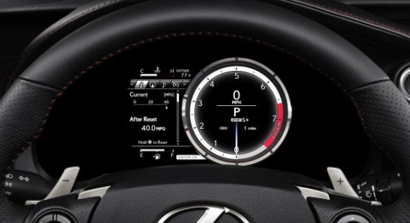 Detail aus dem Lexus IS 250