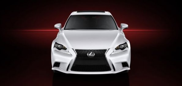 Das Gesicht des Lexus IS 250