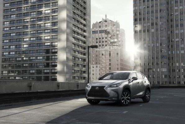 Frontpartie des Lexus NX