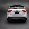 <p>Die Heckpartie des Lexus NX</p>