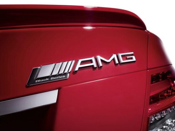 Eine Detailaufnahme der M-Klasse Coupé C 63 AMG Black Series