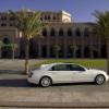 Der Maybach Landaulet in der Seitenansicht: Auch die Heckfenster sind abzudunkeln und lassen neugierige Blicke draußen. 