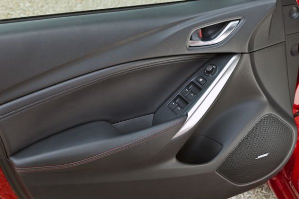 Eine Detailaufnahme aus dem Mazda 6