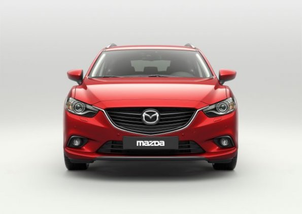 Das Gesicht des Mazda 6 Kombi