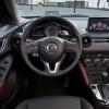 Der Arbeitsplatz des Fahrers im Mazda CX-3