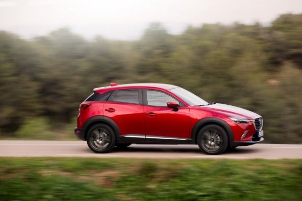 Der Mazda CX-3 im Profil 