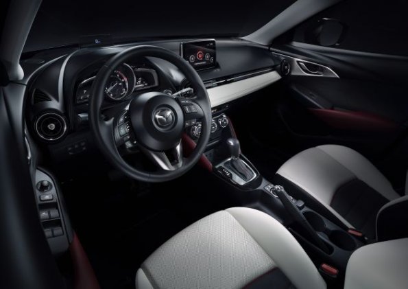 Innenraumansicht des Mazda CX-3