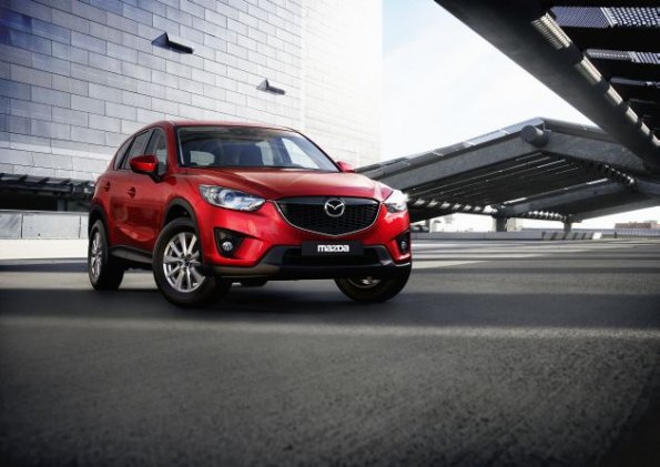 Die Frontpartie des Mazda CX-5