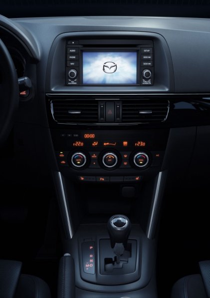 Eine Detailaufnahme aus dem Mazda CX-5