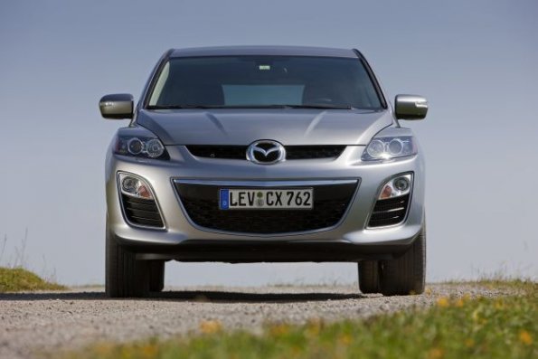 Die Frontpartie des Mazda CX-7