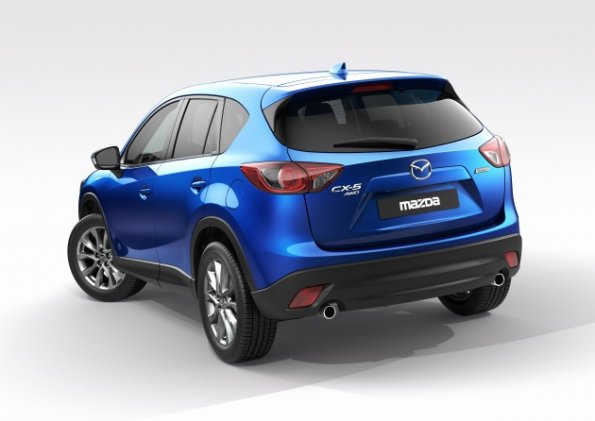 Die Heckpartie des Mazda CX-5