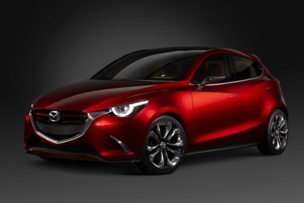 Frontansicht des Mazda Hazumi