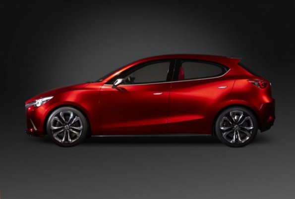 Die Silhouette des Mazda Hazumi