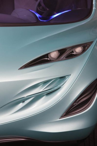 Detailaufnahme des Mazda Kiyora