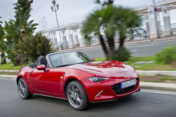 Frontpartie des Mazda MX-5