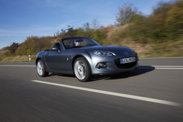 Die Frontpartie des Mazda MX5