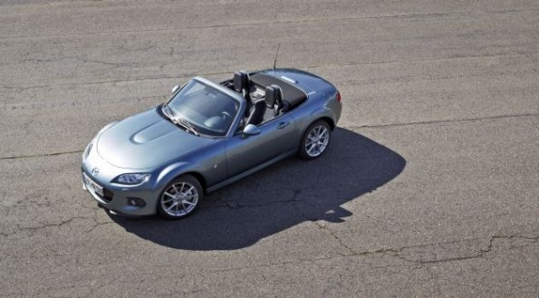 Außenaufnahme mit dem Mazda MX5