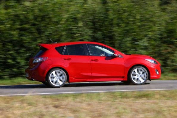 Der Mazda3 MPS im Profil