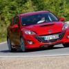 Frontansicht des Mazda3 MPS