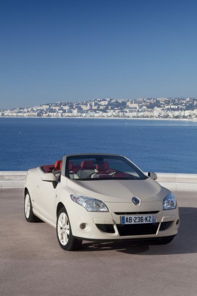 Die Frontansicht des Megane Coupé Cabriolet Floride