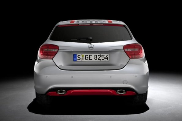 Fahrzeugheck Mercedes-Benz A 180 Sport (W 176) 2013