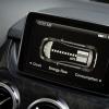 <p>Detailaufnahme aus der Mercedes Benz B-Klasse Electric Drive, (W 242), 2013</p>