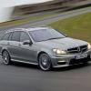 Front- und Seitenpartie des Mercedes-Benz C 63 AMG ( S204)  2010, hier Modell T<br />