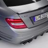 <p>Die Heckansicht des C 63 AMG Edition 507 (C 204) Lack: designo magno platin, Aussatttung: designo Leder porzellan, 2013</p>