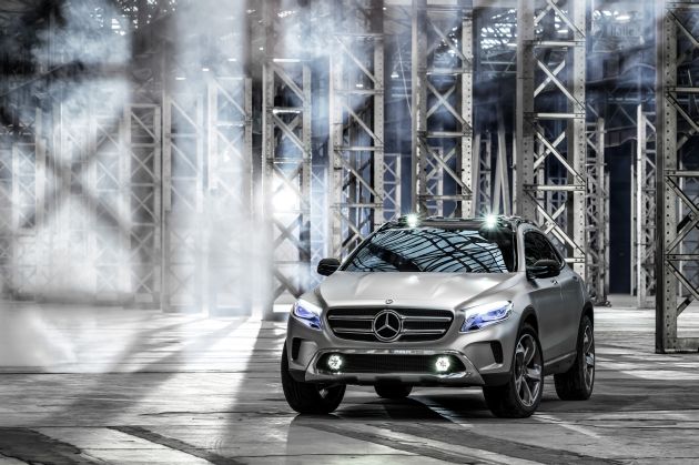 Mercedes Benz Concept GLA:
Mercedes Benz Concept GLA