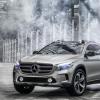 <p>Die Fahrzeugfront des Mercedes-Benz GLA Showcar; 2013</p>