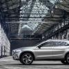 <p>Das Profil des Mercedes-Benz GLA Showcar; 2013</p>