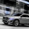 <p>Die Seitenpartie des Mercedes-Benz GLA Showcar; 2013</p>