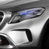 <p>Detail am Mercedes-Benz GLA Showcar Studio; 2013</p>