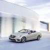 Mercedes-Benz E 350 BLUETEC Cabriolet mit Sportpaket, (A 207), 2012, Lack: aragonitsilber metallic, Ausstattung: Leder tiefseeblau/seidenbeige