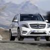 Die Frontansicht des Mercedes-Benz GLK