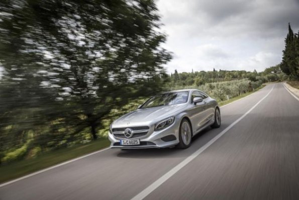 Die Frontpartie der Mercedes Benz S-Klasse Coupé