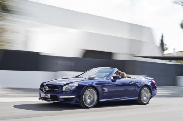 Die Frontpartie des Mercedes-Benz SLS 65 AMG