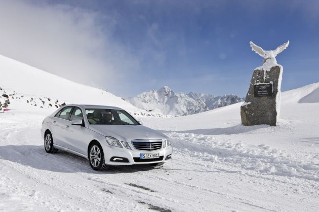 Mercedes E-Klasse 4Matic:
E-Klasse Limousine