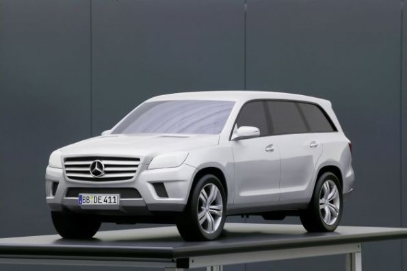 Front- und Seitenansicht des Mercedes GLK