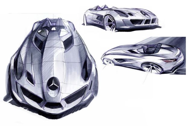 Mercedes SLR Stirling Moss:
SLR (Z199) 2008
