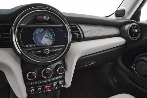 Das Cockpit des Mini