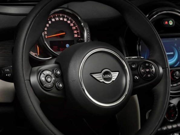 Das Cockpit des Mini