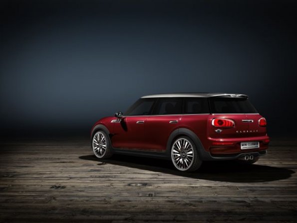 Heck- und Seitenansicht des Mini Clubman Concept