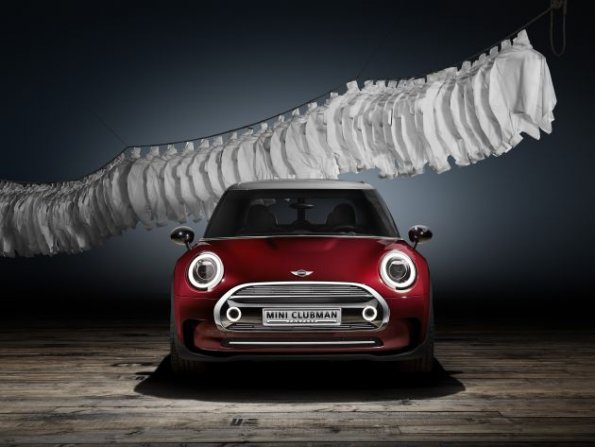 Die Frontansicht des Mini Clubman Concept 